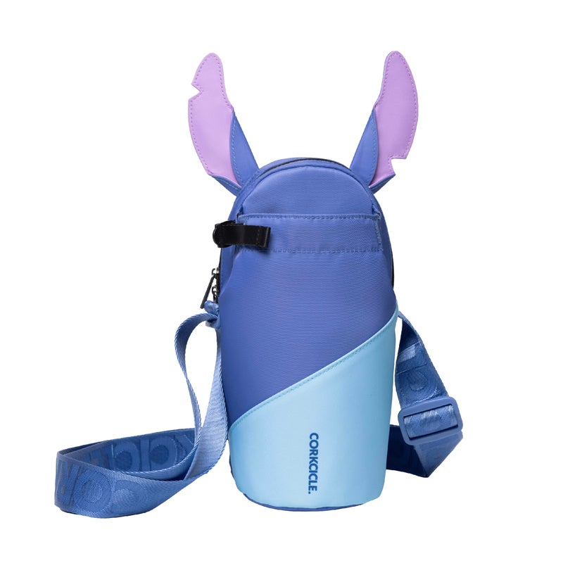 Corkcicle x Disney Stitch Crossbody Water Bottle Sling Bag  Fits 16 oz to 40 oz Tumbler - Water Bottle Holder with Strap and Padded Interior Securely Holds Bottle  Cards  Phone  Keys  and More - Image 1